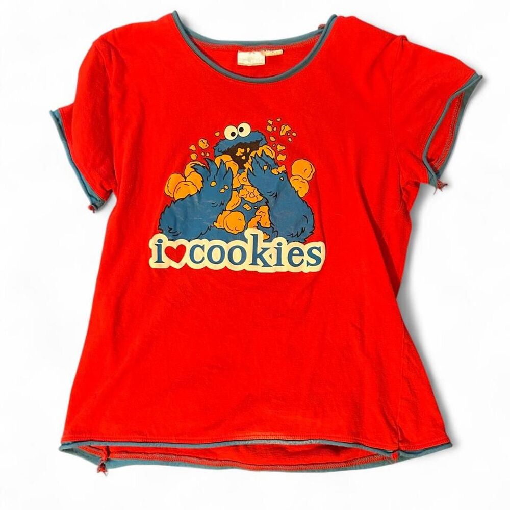 Sesame-street Women's Red T-shirt